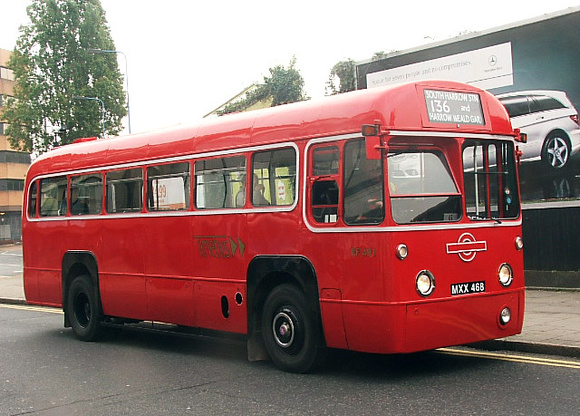 Route 136, London Transport, RF491, MXX468, Harrow