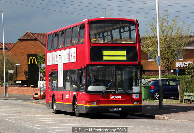 London Bus Routes | Route 674: Harold Hill, Dagnam Park Square ...