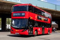 Route 69, Go Ahead London, Ee52, LG21JGU, Canning Town