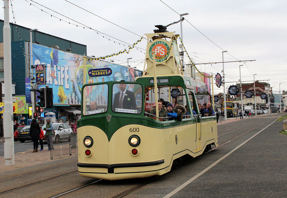Blackpool Tram, 600, Central Pier