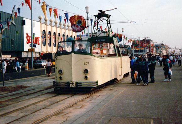 Blackpool Tram 607, Tower