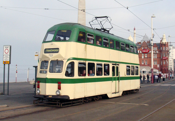 Blackpool Tram 723, North Pier
