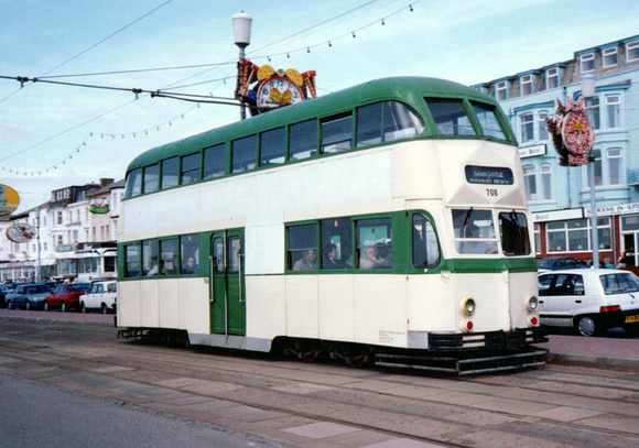 Blackpool Tram 708, St Chads