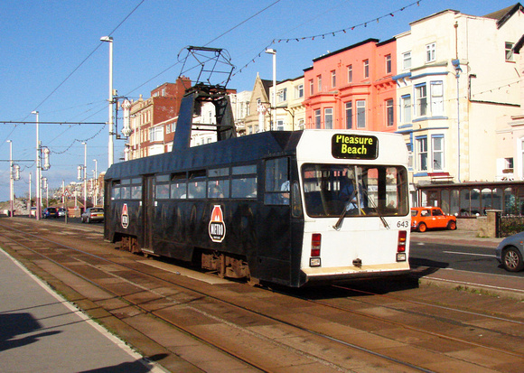 Blackpool Tram 643, North Promenade