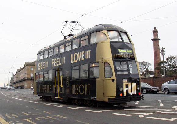 Blackpool Tram 721, Fleetwood