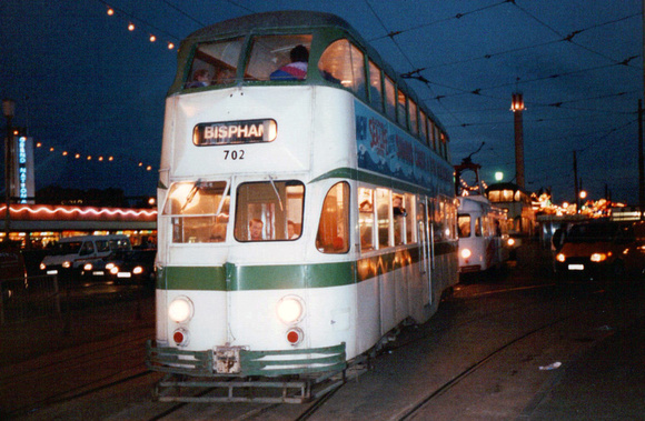 Blackpool Tram 702, Pleasure Beach