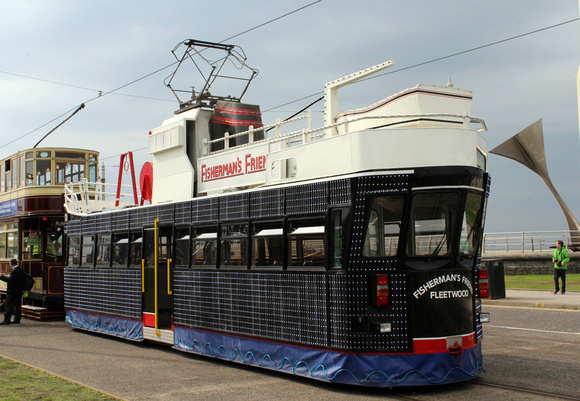 Blackpool Tram, 737, Pleasure Beach