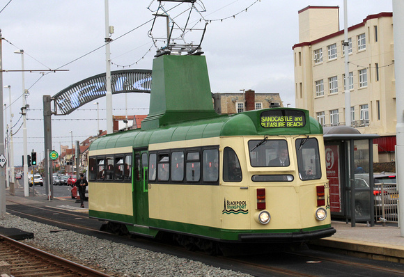 Blackpool Tram, 631, Pleasure Beach