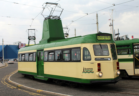 Blackpool Tram, 630, Pleasure Beach