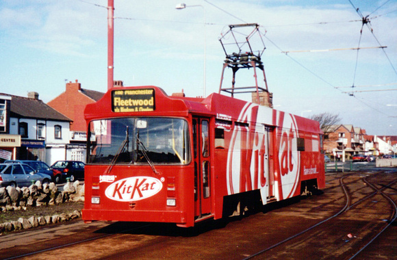 Blackpool Tram 641, Cleveleys