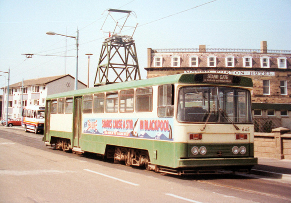 Blackpool Tram 645, Fleetwood