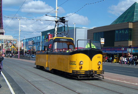 Blackpool Tram 602, Central Pier