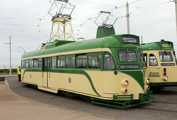 Blackpool Tram, 621, Pleasure Beach