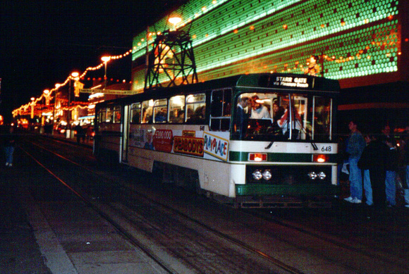 Blackpool Tram 648, Victoria Street