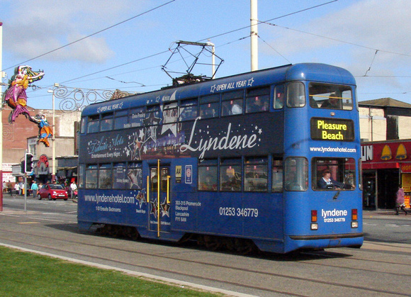 Blackpool Tram 724, Promenade