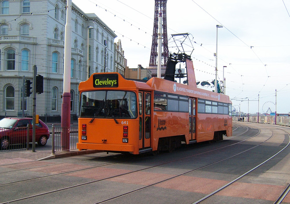 Blackpool Tram 641, North Pier