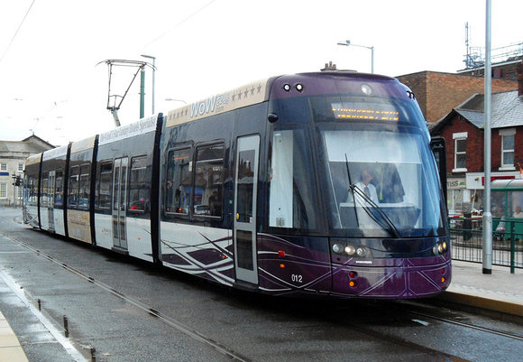 Blackpool Tram, 012, Cleveleys
