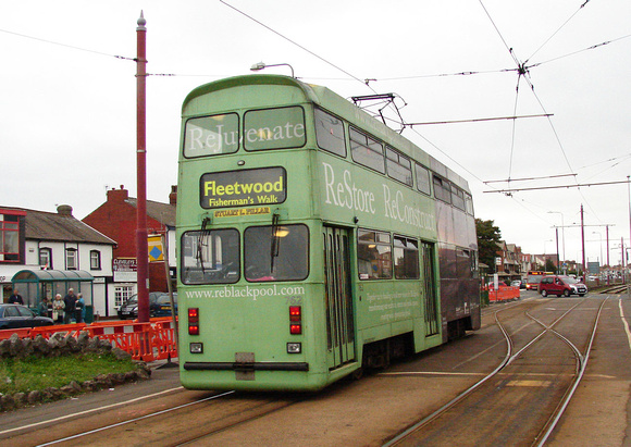 Blackpool Tram 762, Cleveleys