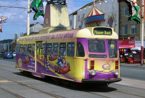 Blackpool Tram 630, Manchester Square