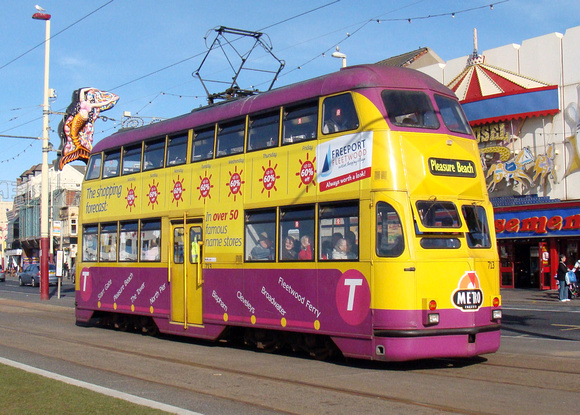 Blackpool Tram 713, Promenade