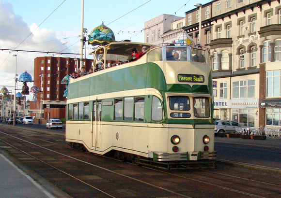 Blackpool Tram 706, North Promenade