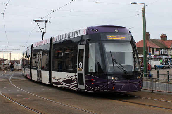 Blackpool Tram, 010, Cleveleys