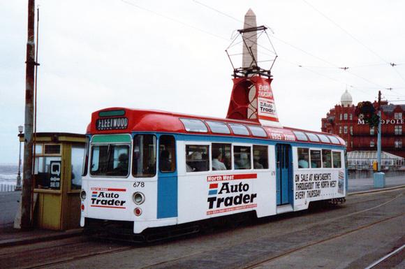 Blackpool Tram 678, Talbot Square
