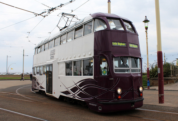 Blackpool Tram, 700, Pleasure Beach