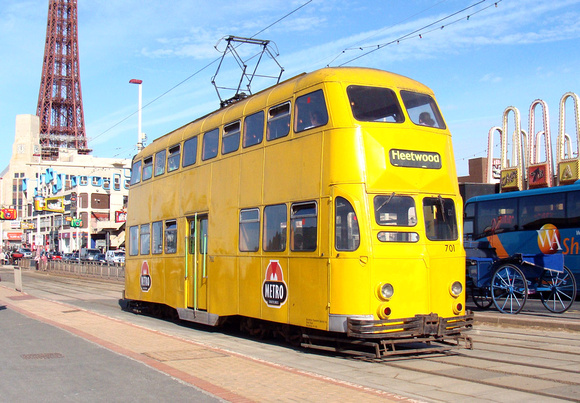Blackpool Tram 701, Tower