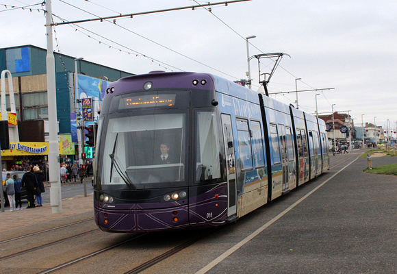 Blackpool Tram, 016, Central Pier