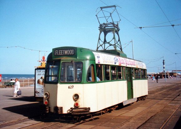 Blackpool Tram 627, Promenade