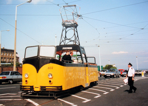 Blackpool Tram 602, Fleetwood