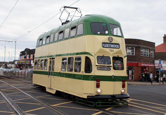 Blackpool Tram, 723, Cleveleys