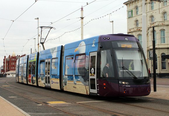 Blackpool Tram, 016, North Pier