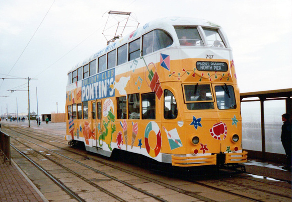 Blackpool Tram 707, Manchester Square