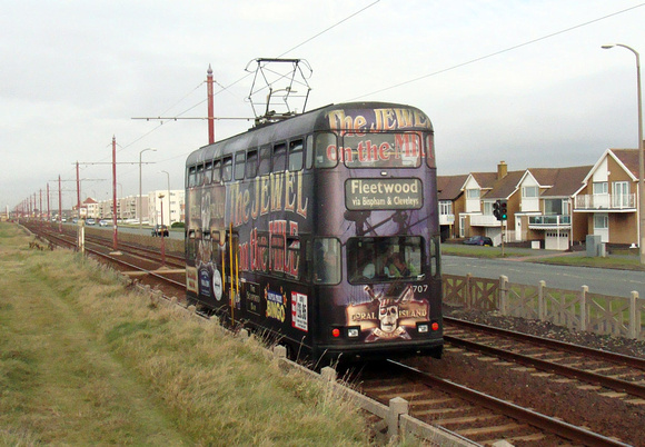 Blackpool Tram 707, Little Bispham