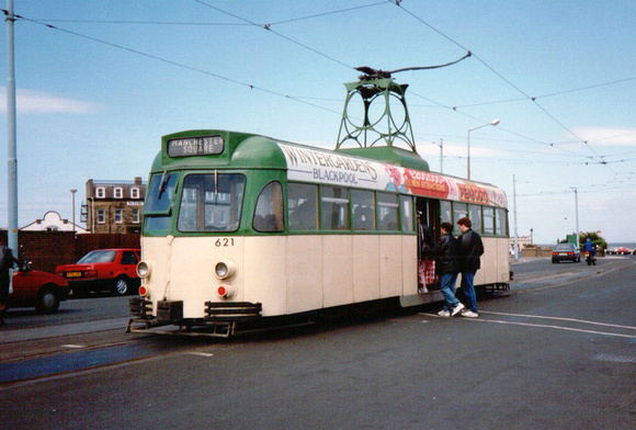 Blackpool Tram 621, Fleetwood