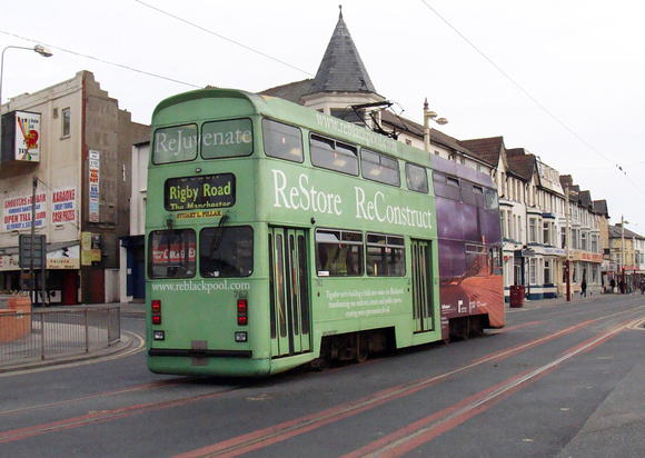 Blackpool Tram 762, Manchester Square