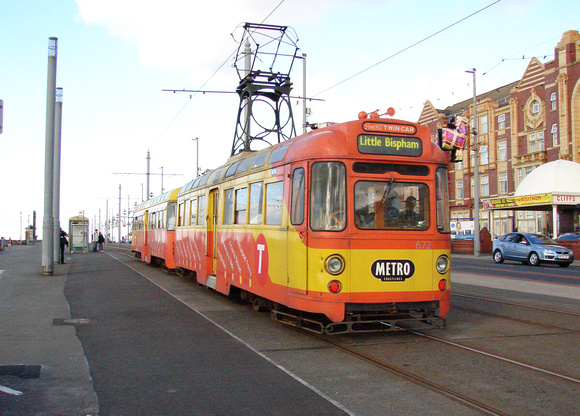 Blackpool Tram 672, Cabin