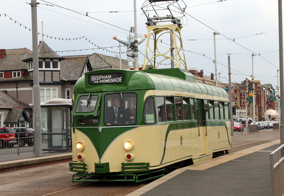 Blackpool Tram, 621, Cabin