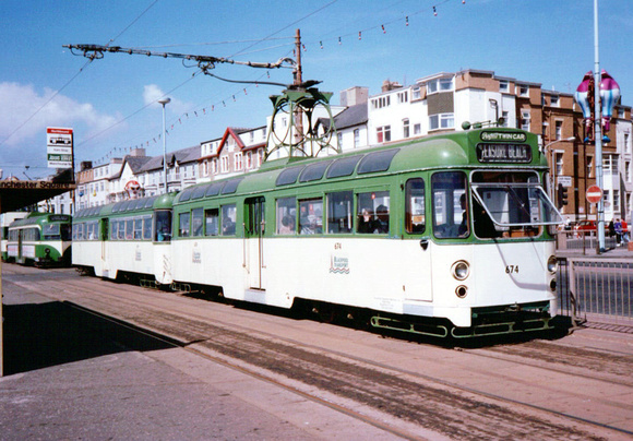 Blackpool Tram 674, Manchester Square