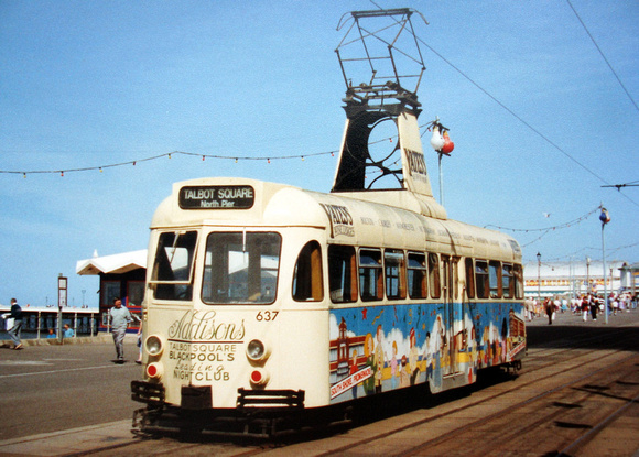 Blackpool Tram 637, Promenade