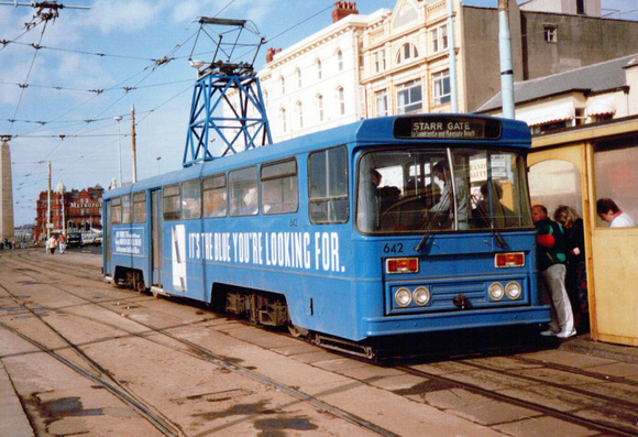 Blackpool Tram 642, Talbot Square