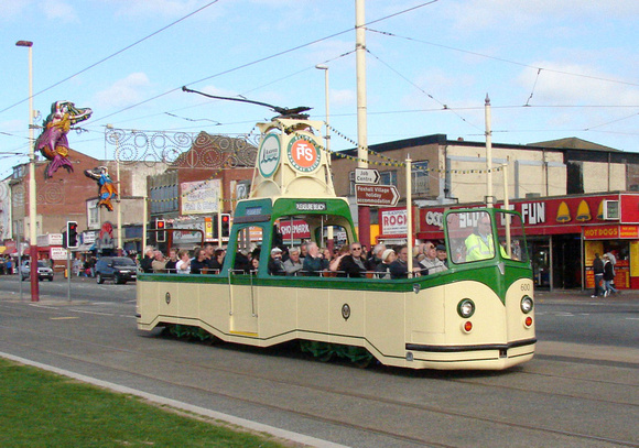 Blackpool Tram 600, Promenade