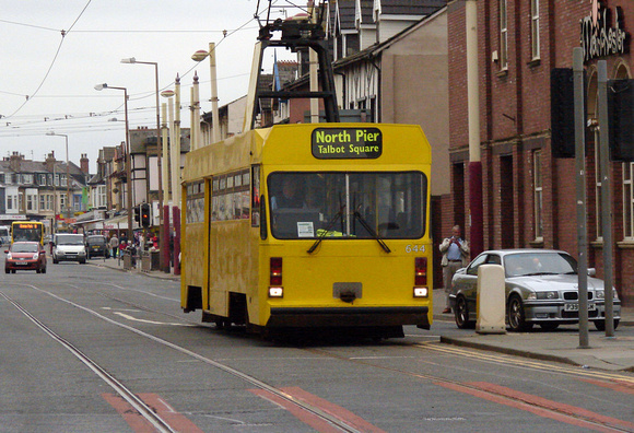 Blackpool Tram 644, Lytham Road