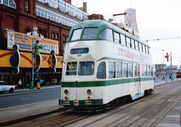 Blackpool Tram 719, Tower