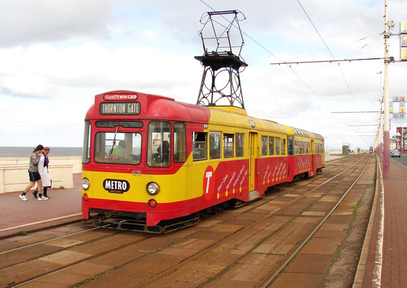 Blackpool Tram 675, North Promenade