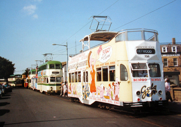 Blackpool Tram 706, Fleetwood