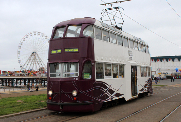 Blackpool Tram, 700, Central Pier