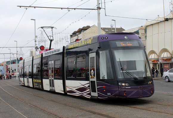 Blackpool Tram, 015, Central Pier